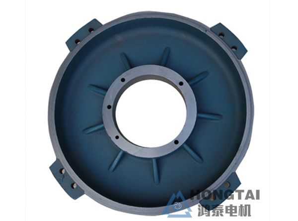 YB3-132S-6电机端盖-铸铁-卧式平式-前后端盖-驱动端盖